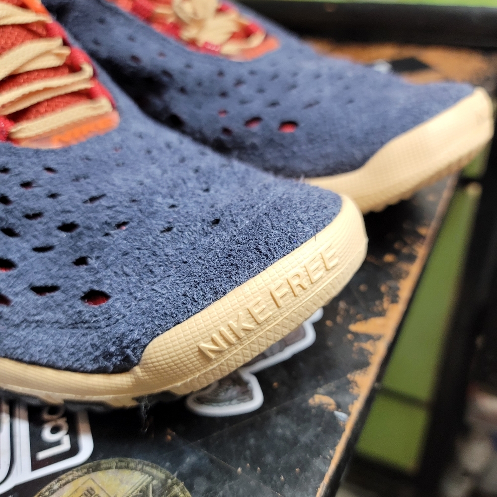 Nike free run Trail thunder blue/red - Picture 2 of 8